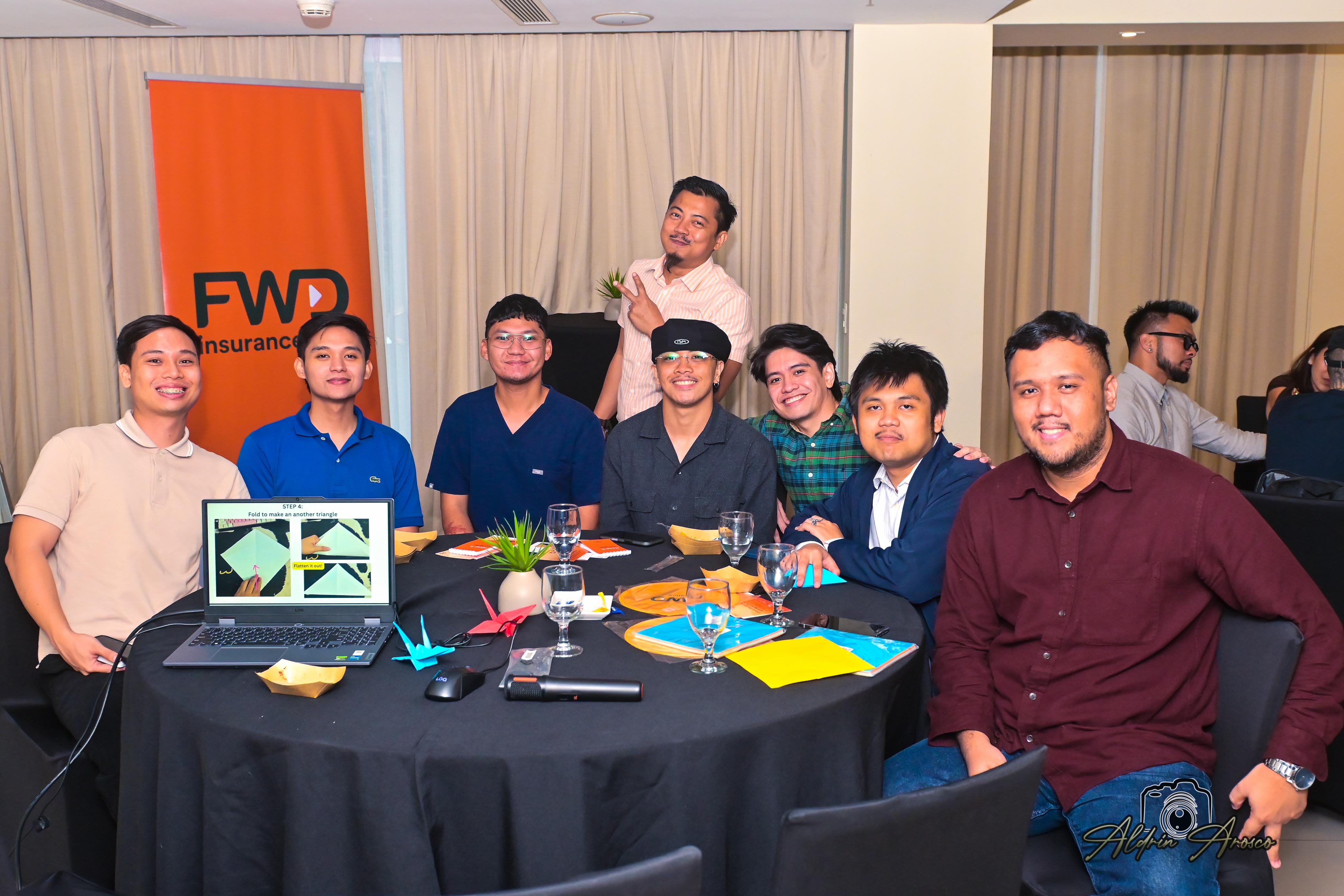 Structure Efficiency team with guests at the event
